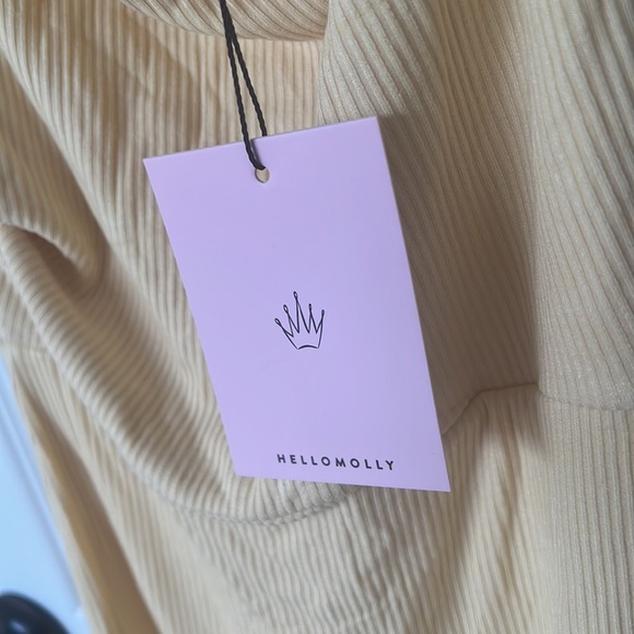 Hello Molly Yellow Midi Dress - Picture 3 of 3